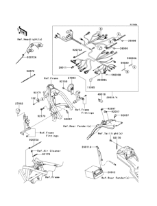 KLX125 Chassis electrical equipment(dcf-def)