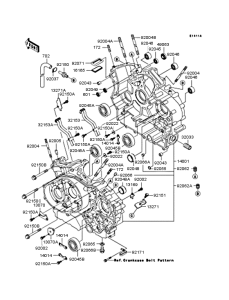 VN1500 Картер двигателя