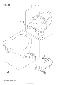 VZR1800 Сиденье