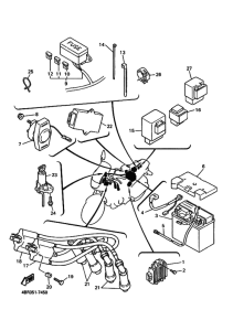 XJ600S Equipo electrico