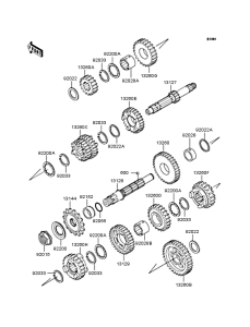 VN250 Трансмиссия
