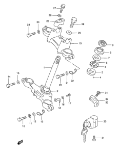 TS185 Траверса нижняя