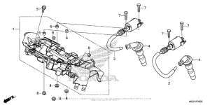CBR500R (ABS) Катушка зажигания