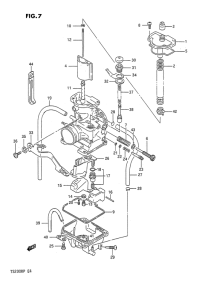 TS200 Carburetor assy