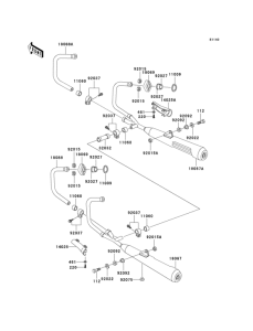 KZ1000 Глушитель
