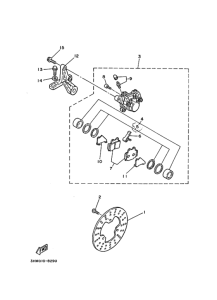 RZ250R ﾘﾔﾌﾞﾚｰｷｷﾔﾘﾊﾟ