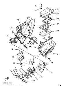DT125LC Впускная система