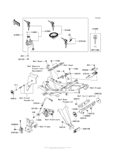 EX250 Замок зажикания