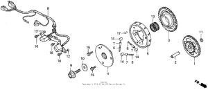 VFR750F Генератор