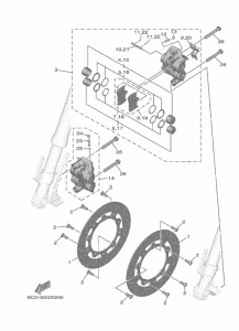 XP530-A Передний суппорт