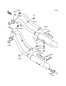 VN400 Глушитель