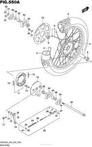  Переднее колесо