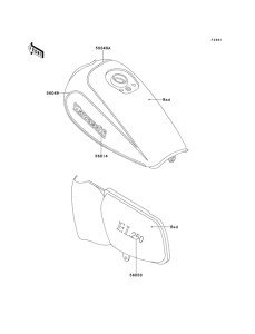 EL250 Decals(el250-d1 / d2 / d3 / d4)