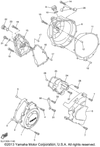 FZS1000NC Боковые крышки