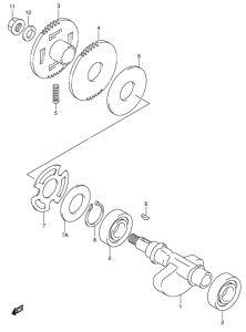 AN400 Балансир кривошипа
