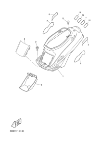 CW50 Боковые обтекатели