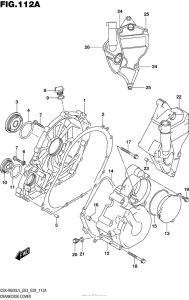 GSX-R600 Боковые крышки