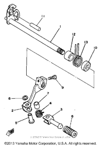 IT465J Вал переключения
