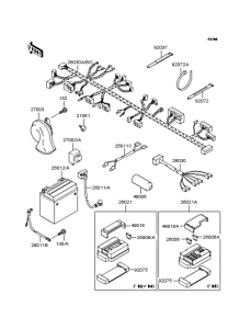 BJ250 Электрика