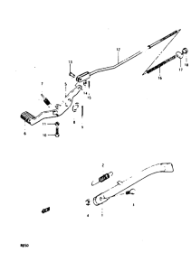 RB50 Передний суппорт