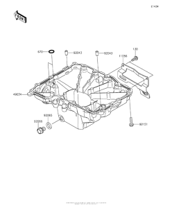 ZR1000 Маслянный поддон