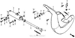 CR500R Expansion chamber 86
