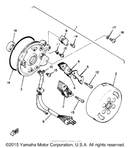 XT250J C - d - i - magneto