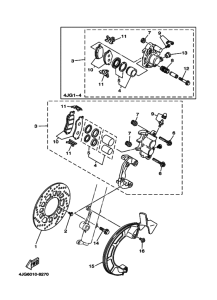 XT225W ﾌﾛﾝﾄﾌﾞﾚｰｷｷﾔﾘﾊﾟ