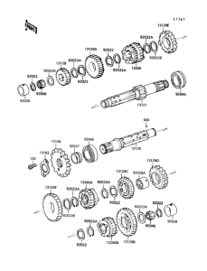EX250 Трансмиссия