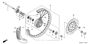 XR125 Transom + tube