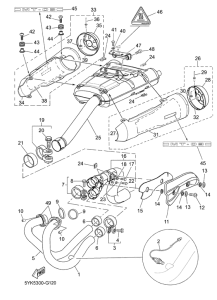 MT03 Выхлопная система