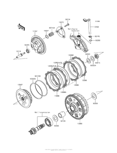 EX650 Сцепление
