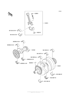 EX300 Коленвал