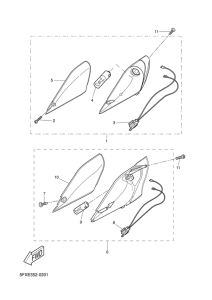 CW50RS Поворотники