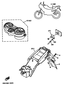 TDR125 Генератор for chassis