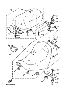 XVS250 Пружина