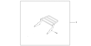 VT1100C3 Rear carrier