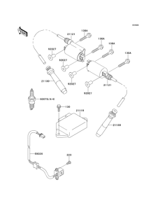 VN250 Система зажигания