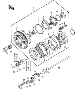 KZ1000 Бендикс
