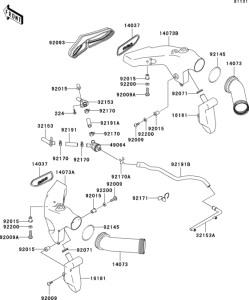 ZX636 Воздуховод