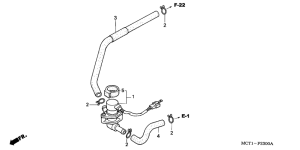 FJS600 Клапан нагнетание воздуха
