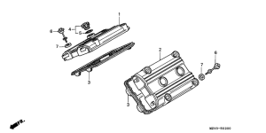 ST1100P Крышка головки цилиндров