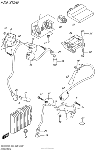 DL1000 (ABS) Electrical (Dl1000Al5 E28)