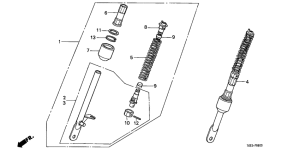 Z50J Передние аммортизаторы
