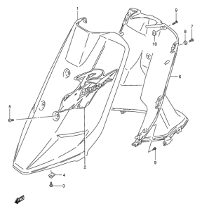 AE50 Щиток облицовочный