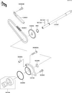  Масляный насос