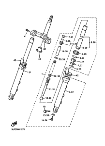 VMX12 Вилка передней оси