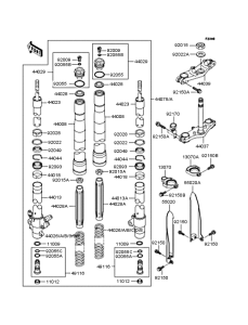  Передняя вилка