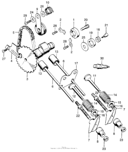QA50 Valve + camshaft