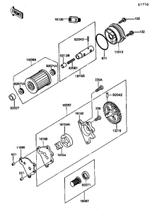 KL650 Маслонасос